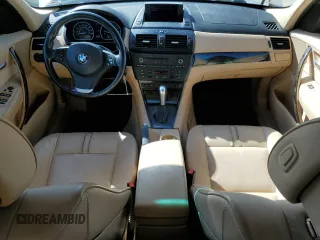 2010 BMW X3 xDrive30i with VIN WBXPC9C4XAWJ33035, listed as a Copart auction lot 50515595 with 161,740 mi miles and Clean Title. Bid and sale history available at carsss.com. Image 8.