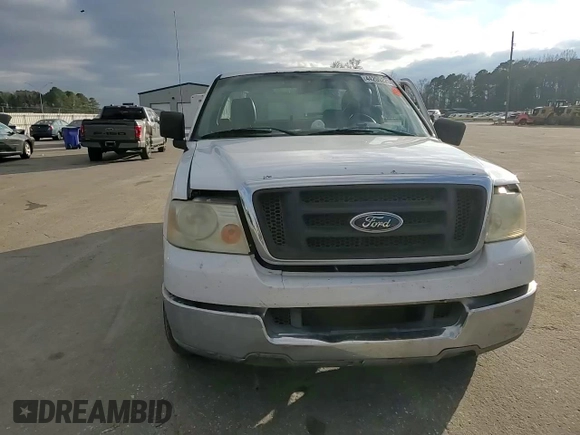 2004 Ford F-150 XL with VIN 1FTRF12WX4NA55917, listed as a Copart auction lot 44209225 with 0 mi miles and Salvage Title. Bid and sale history available at carsss.com. Image 10.