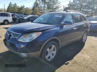 2010 Hyundai Veracruz Limited with VIN KM8NUDCCXAU128405, listed as a Copart auction lot 81314304 with 169,930 mi miles and Salvage Title. Bid and sale history available at DreamBid. Image 1.