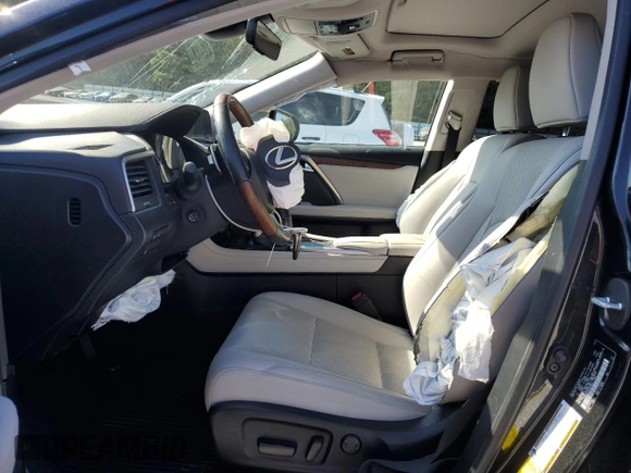 2022 Lexus RX with VIN JTJHZKEA2N2024606, listed as a Copart auction lot 77324624 with 43,403 mi miles and Salvage Title. Bid and sale history available at carsss.com. Image 7.