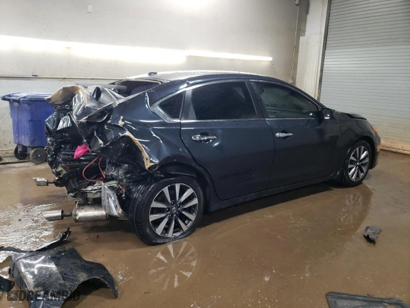 2017 Nissan Altima 2.5 SR with VIN 1N4AL3AP5HC477337, listed as a Copart auction lot 46825165 with 119,492 mi miles and Salvage Title. Bid and sale history available at carsss.com. Image 3.