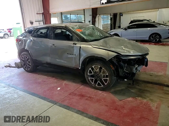 2023 Chevrolet Blazer RS с VIN 3GNKBKRSXPS147438, выставлен на аукционе Copart как лот 54538795 с пробегом Не указан миль и Списание • Salvage title. История ставок и продаж доступна на DreamBid. Изображение 13.