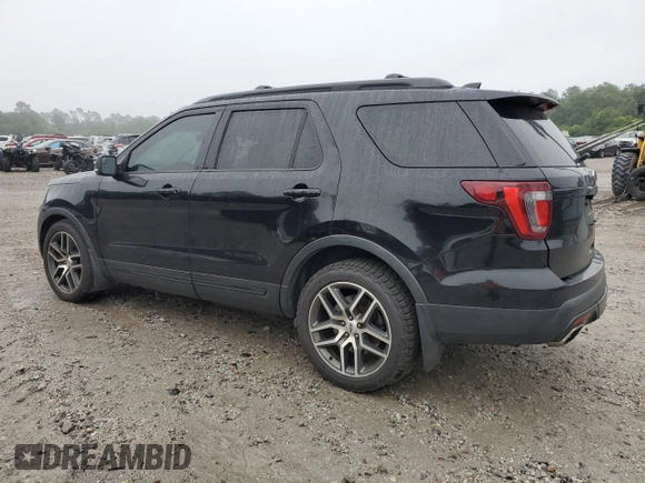 2016 Ford Explorer Sport with VIN 1FM5K8GT2GGC06478, listed as a Copart auction lot 57241875 with 153,657 mi miles and Salvage title. Bid and sale history available at DreamBid. Image 2.