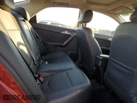 2011 Kia Forte SX with VIN KNAFW4A34B5376907, listed as a Copart auction lot 83527864 with 192,606 mi miles and Salvage Title. Bid and sale history available at carsss.com. Image 10.