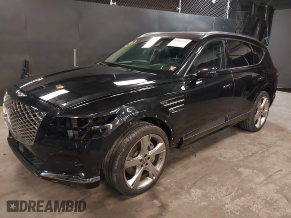 2023 Genesis GV80 с VIN KMUHCESC3PU144897, выставлен на аукционе IAAI как лот 41153742 с пробегом 14 536 миль миль и . История ставок и продаж доступна на DreamBid. Изображение 2.