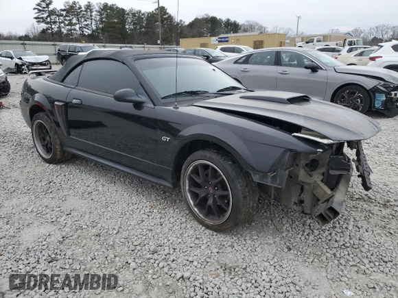 2002 Ford Mustang GT Deluxe with VIN 1FAFP45X82F161625, listed as a Copart auction lot 42037185 with 195,870 mi miles and Clean title. Bid and sale history available at DreamBid. Image 4.