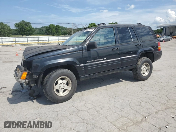 1998 Jeep Grand Cherokee Laredo with VIN 1J4GZ48S7WC222845, listed as a Copart auction lot 59576115 with Not provided miles and Clean title. Bid and sale history available at DreamBid. Image 1.