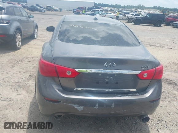 2016 Infiniti Q50 Premium with VIN JN1EV7AR2GM346747, listed as a IAAI auction lot 42778882 with 123,022 mi miles and . Bid and sale history available at DreamBid. Image 16.