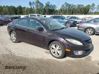 2010 Mazda 6 i Touring with VIN 1YVHZ8CH1A5M03573, listed as a Copart auction lot 49015675 with 164,616 mi miles and Salvage Title. Bid and sale history available at DreamBid. Image 4.