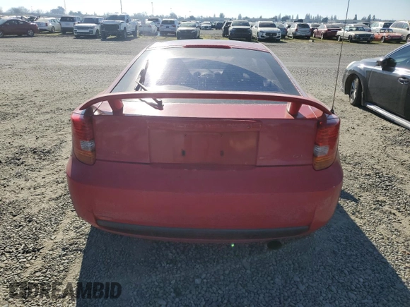 2000 Toyota Celica GT with VIN JTDDR32T5Y0005092, listed as a Copart auction lot 42153485 with 236,022 mi miles and Salvage Title. Bid and sale history available at carsss.com. Image 6.