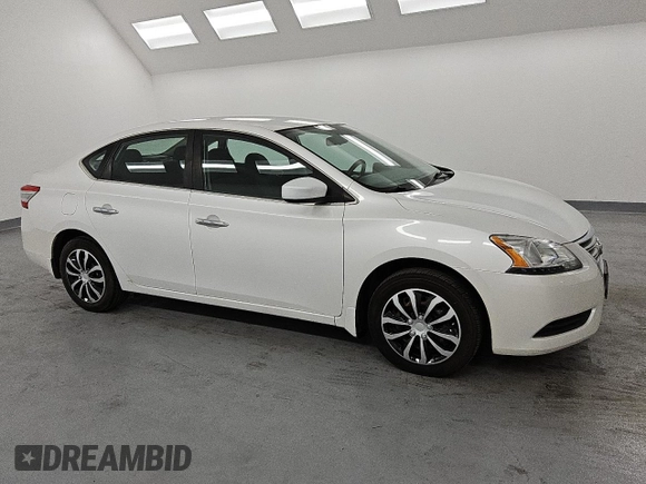 2014 Nissan Sentra SV with VIN 3N1AB7AP1EL633431, listed as a Copart auction lot 53955195 with 113,646 mi miles and Clean Title. Bid and sale history available at DreamBid. Image 4.