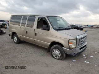 2011 Ford Econoline Passenger XL with VIN 1FBNE3BL4BDA40775, listed as a Copart auction lot 43812945 with Not Provided miles and Salvage Title. Bid and sale history available at carsss.com. Image 4.