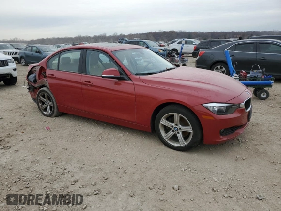 2014 BMW 3 Series 328i xDrive with VIN WBA3B5C57EF599556, listed as a Copart auction lot 82405724 with 91,665 mi miles and Salvage Title. Bid and sale history available at carsss.com. Image 4.