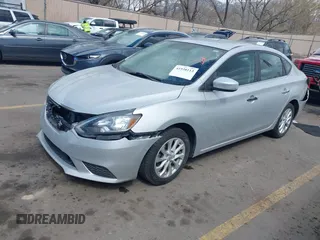 2018 Nissan Sentra SV with VIN 3N1AB7AP6JL657010, listed as a IAAI auction lot 41938113 with 115,547 mi miles. Bid and sale history available at carsss.com. Image 17.