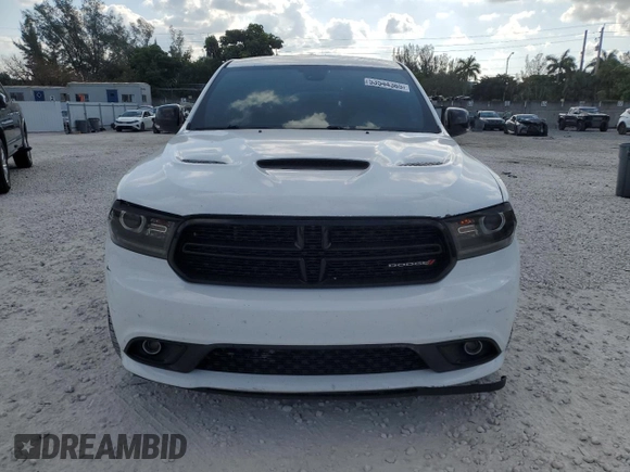2017 Dodge Durango R/T with VIN 1C4SDHCT7HC936581, listed as a Copart auction lot 53544365 with 126,393 mi miles and Salvage title. Bid and sale history available at DreamBid. Image 5.