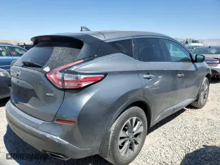 2017 Nissan Murano SL with VIN 5N1AZ2MH9HN171944, listed as a Copart auction lot 69045184 with 52,217 mi miles and Salvage Title. Bid and sale history available at carsss.com. Image 3.