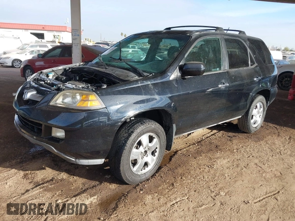 2004 Acura MDX with VIN 2HNYD18284H534118, listed as a IAAI auction lot 41563551 with 362,685 mi miles. Bid and sale history available at carsss.com. Image 2.