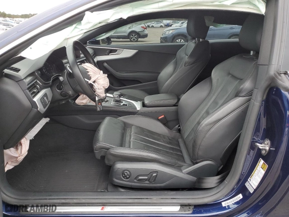 2019 Audi A5 Coupe Premium with VIN WAUSNAF54KA014853, listed as a Copart auction lot 82313133 with 24,403 mi miles. Bid and sale history available at carsss.com. Image 7.
