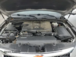 2016 Infiniti QX80 with VIN JN8AZ2NF5G9613664, listed as a Copart auction lot 56059585 with 152,309 mi miles and Salvage title. Bid and sale history available at DreamBid. Image 12.