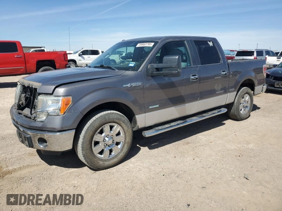 2012 Ford F-150 XL with VIN 1FTFW1CT0CKE06115, listed as a Copart auction lot 49983795 with 151,928 mi miles and Salvage Title. Bid and sale history available at carsss.com. Image 1.
