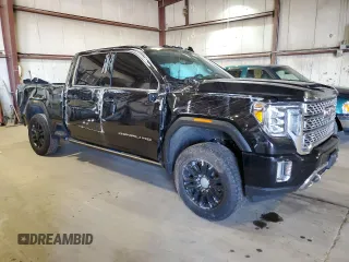 2022 GMC Sierra 3500HD Denali z VIN 1GT49WEY5NF336238, wystawiony jako Copart lot #68034144 z przebiegiem Nie podano mil oraz Szkoda całkowita • Salvage title. Historia ofert i sprzedaży dostępna na DreamBid. Obrazek 4.