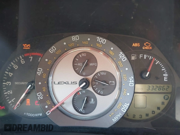 2003 Lexus IS 300/350 with VIN JTHBD192130080676, listed as a IAAI auction lot 41411701 with 332,862 mi miles and . Bid and sale history available at DreamBid. Image 7.