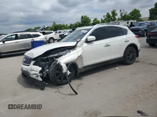 2013 Infiniti EX Journey z VIN JN1BJ0HR8DM481965, wystawiony jako Copart lot #57401075 z przebiegiem 138 969 mil mil oraz Szkoda całkowita • Salvage title. Historia ofert i sprzedaży dostępna na DreamBid. Obrazek 1.