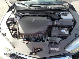 2019 Acura TLX Advance with VIN 19UUB2F80KA009509, listed as a Copart auction lot 48239715 with 44,567 mi miles and Salvage title. Bid and sale history available at DreamBid. Image 11.