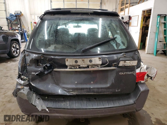 2009 Subaru Outback Special Edtn with VIN 4S4BP61C297330190, listed as a Copart auction lot 83646654 with 180,082 mi miles and Salvage Title. Bid and sale history available at carsss.com. Image 6.