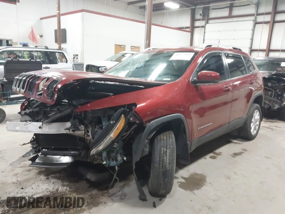 2017 Jeep Cherokee Latitude with VIN 1C4PJMCS9HW546630, listed as a IAAI auction lot 41577993 with 126,425 mi miles and . Bid and sale history available at DreamBid. Image 2.