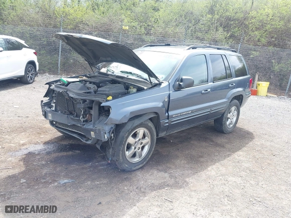 2004 Jeep Grand Cherokee Limited with VIN 1J8GW58N44C274714, listed as a IAAI auction lot 41922819 with 204,251 mi miles. Bid and sale history available at carsss.com. Image 2.