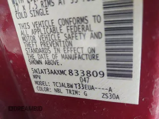 2021 Nissan Rogue S z VIN 5N1AT3AAXMC833809, wystawiony jako IAAI lot #42044452 z przebiegiem 60 880 mil mil oraz . Historia ofert i sprzedaży dostępna na DreamBid. Obrazek 22.
