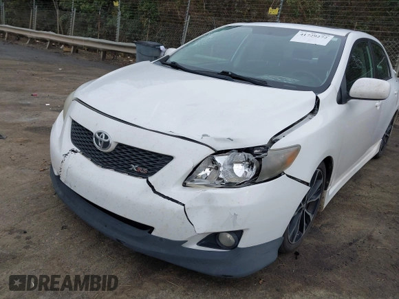 2009 Toyota Corolla XRS with VIN 1NXBE40E39Z011346, listed as a IAAI auction lot 41729272 with 174,906 mi miles. Bid and sale history available at carsss.com. Image 6.
