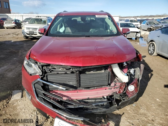 2019 Chevrolet Traverse LT Leather with VIN 1GNEVHKW9KJ298463, listed as a Copart auction lot 46893445 with 99,157 mi miles and Salvage Title. Bid and sale history available at carsss.com. Image 5.