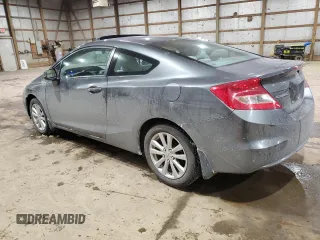 2012 Honda Civic Cpe EX with VIN 2HGFG3B89CH537025, listed as a Copart auction lot 42178925 with 126,488 mi miles and Salvage Title. Bid and sale history available at carsss.com. Image 2.