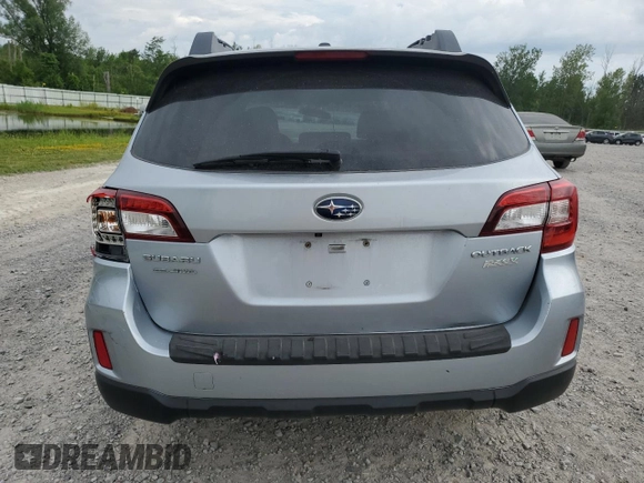 2015 Subaru Outback Premium with VIN 4S4BSAFC4F3303943, listed as a Copart auction lot 62279865 with 128,194 mi miles and Salvage title. Bid and sale history available at DreamBid. Image 6.