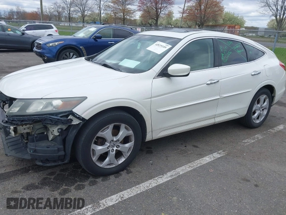 2010 Honda Crosstour EX-L z VIN 5J6TF2H57AL005231, wystawiony jako IAAI lot #42029109 z przebiegiem 134 451 mil mil oraz . Historia ofert i sprzedaży dostępna na DreamBid. Obrazek 2.