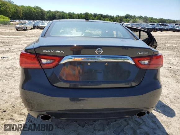 2016 Nissan Maxima SR with VIN 1N4AA6AP1GC428108, listed as a Copart auction lot 57221335 with 90,473 mi miles and Salvage title. Bid and sale history available at DreamBid. Image 6.