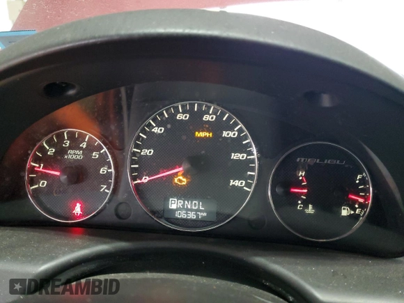 2006 Chevrolet Malibu Maxx LT with VIN 1G1ZT63856F153930, listed as a Copart auction lot 87663775 with 106,367 mi miles and Salvage Title. Bid and sale history available at carsss.com. Image 9.