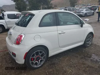 2012 FIAT 500 Sport with VIN 3C3CFFBR9CT360986, listed as a IAAI auction lot 42206329 with 59,960 mi miles and . Bid and sale history available at DreamBid. Image 4.