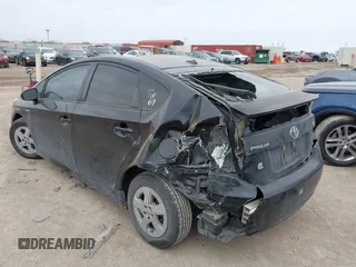 2011 Toyota Prius I with VIN JTDKN3DU4B5305208, listed as a IAAI auction lot 41577276 with 168,473 mi miles. Bid and sale history available at carsss.com. Image 3.