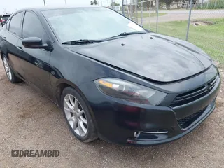 2013 Dodge Dart SXT with VIN 1C3CDFBH7DD149208, listed as a IAAI auction lot 42103852 with 1 mi miles. Bid and sale history available at carsss.com. Image 1.