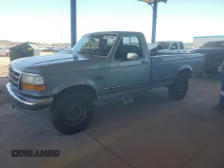 1992 Ford F-250 with VIN 1FTEF25N1NPB08128, listed as a Copart auction lot 56067595 with Not provided miles and Salvage title. Bid and sale history available at DreamBid. Image 1.