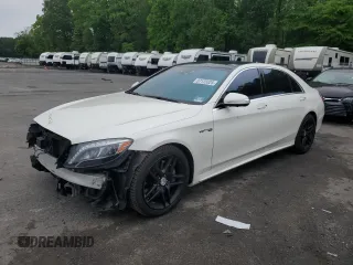 2016 Mercedes-Benz S 550 with VIN WDDUG8FB3GA222014, listed as a Copart auction lot 57123325 with 102,054 mi miles and Salvage title. Bid and sale history available at DreamBid. Image 1.