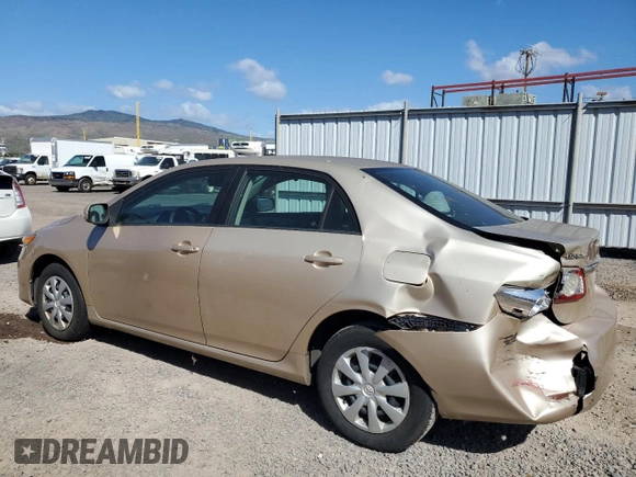 2011 Toyota Corolla L with VIN 2T1BU4EEXBC662749, listed as a Copart auction lot 84761994 with 66,697 mi miles and Salvage Title. Bid and sale history available at carsss.com. Image 2.