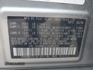 2010 Subaru Outback Premium All-Weather Anniversary с VIN 4S4BRBCC2A3385279, выставлен на аукционе IAAI как лот 41985735 с пробегом 156 362 миль миль и . История ставок и продаж доступна на DreamBid. Изображение 9.