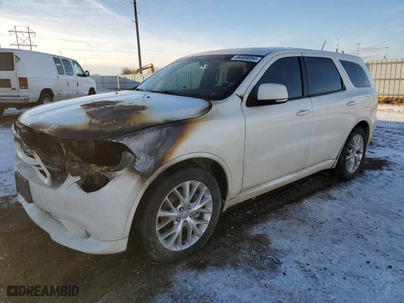 2012 Dodge Durango R/T with VIN 1C4SDJCT7CC213197, listed as a Copart auction lot 86869054 with 0 mi miles and Salvage Title. Bid and sale history available at carsss.com. Image 1.