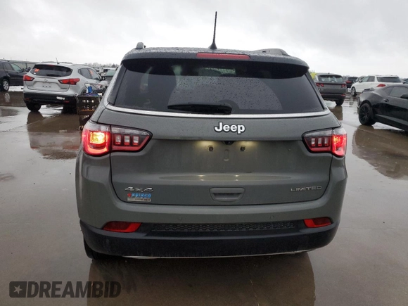2023 Jeep Compass (RED) Edition with VIN 3C4NJDCN3PT542496, listed as a Copart auction lot 86362354 with 16,740 mi miles and Clean Title. Bid and sale history available at carsss.com. Image 6.