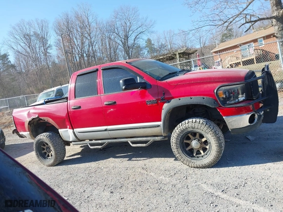 2007 Dodge Ram 2500 SLT with VIN 3D7KS28AX7G851598, listed as a IAAI auction lot 41742099 with 188,013 mi miles. Bid and sale history available at carsss.com. Image 14.