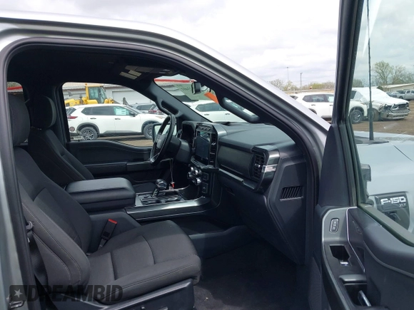 2023 Ford F-150 XL with VIN 1FTEW1C53PFC27546, listed as a IAAI auction lot 42123401 with 53,881 mi miles. Bid and sale history available at carsss.com. Image 5.